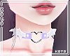 琴. Bat choker lilac
