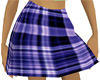 Purple Plaid Skirt