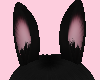 Baby Bunny Ears Black