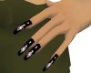 black poodle nails