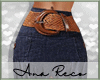A∞Aby LongSkirt Jeans