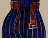 High Waist Blue Shorts