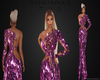 Purple Pageant Gown