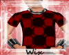 [Wix] Red Dotted Shirt