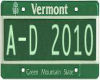 TJ- Vermont AD plate