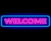 Welcome Neon Sign Club