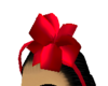 Kids Red Christmas Bow