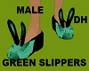 GreenDHSlippers (MALE)