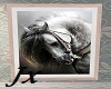 Jx Bridaled Silver Horse