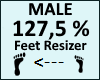 Feet Scaler 127,5%