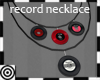 *m 45 Record Necklace