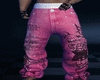 Pink Jeans Pants