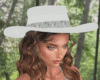 S- Cowgirl Grey Hat