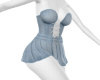 Jeans Frill Dress