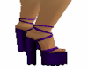 Purple Plat Sandals