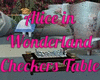 Wonderland Chess Table