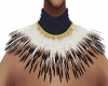 Sapphire Feather Collar
