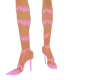 sexy pink hi heels
