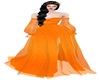 MY Orange Autumn Gown