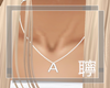 聹△ A Necklace
