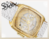 {HI} Elegant Gold Watch 