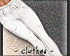 clothes - white jeans