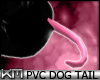 +KM+ PVC Dog Tail Pink