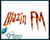 Blazin FM Logo