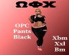 Xxl OPC Black Pants