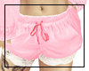 Lace shorts-pink