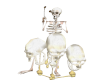 skelet bone drummer