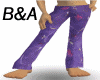 [BA] Purple PJ Pants