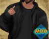 M Black Leather Jacket