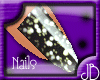 (JB)SmallH BlackDe Nails