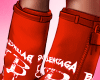 Red Balenci Stompers