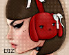 !!D Xmas Muffs Maroon