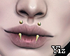 Y-Lip Piercing-Zell Head