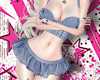 ᨳDenim Set Light Blue