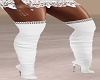VODOO WHITE THIGH BOOTS