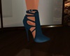 French Heels Blue