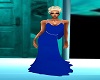 Royal Blue elegant gown