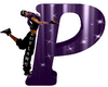 (ba)Purple Letter P/Pose