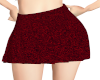 Red Noise Mini Skirt