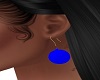 Blue Holiday earrings