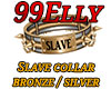 Slave collar bronze silv