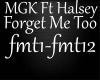 MGK/Halsey Forget Me Too
