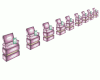9 Chair Row Mesh 