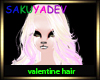 Furry hair valentine