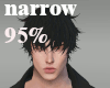 Narrow Head95%