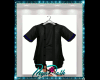 *D*Black  Open Shirt